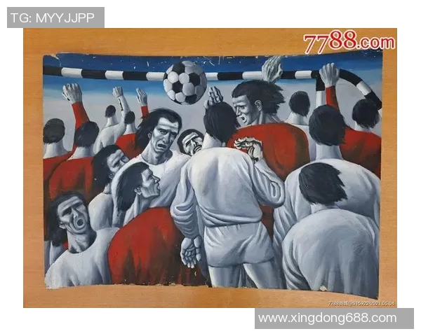 油画创作足球明星的精彩过程与技巧分享